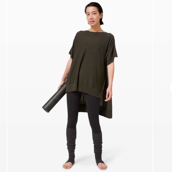 NWT - Lululemon Be At Ease Poncho - One Size - Picture 2 of 6